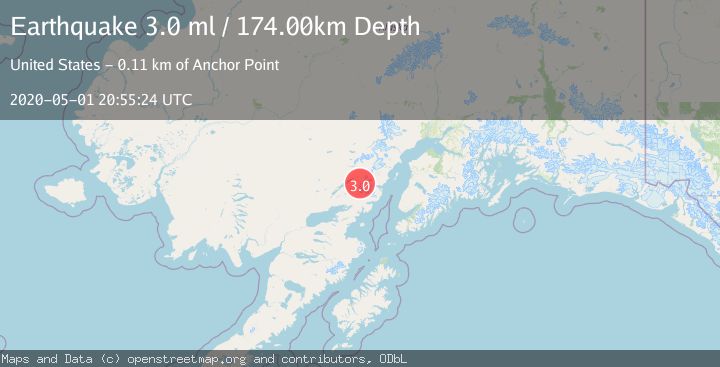 Map of SOUTHERN ALASKA