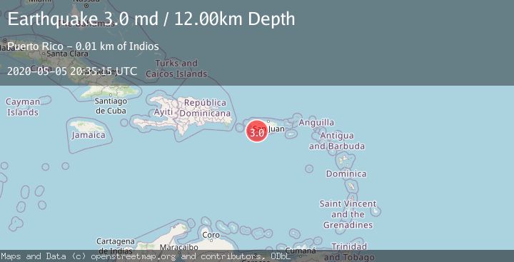 Map of PUERTO RICO REGION