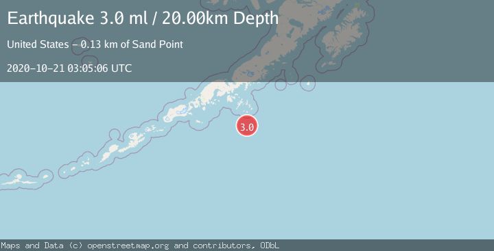 Map of SOUTH OF ALASKA