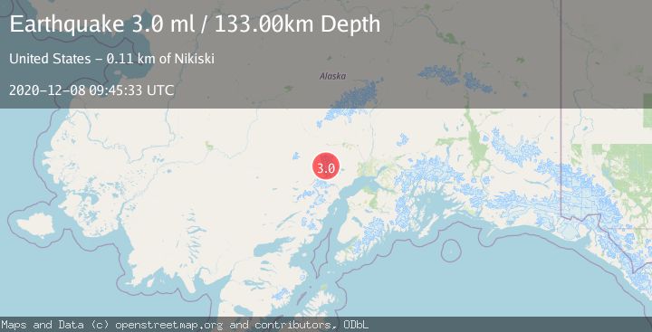 Map of SOUTHERN ALASKA