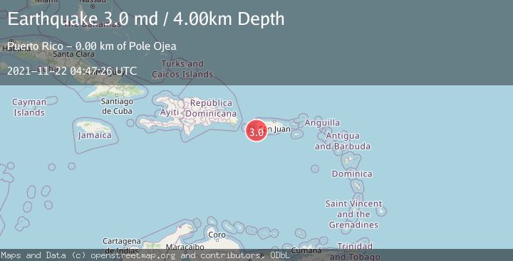 Map of PUERTO RICO REGION