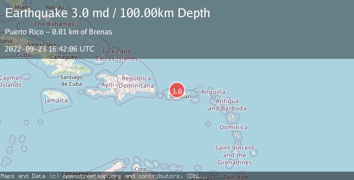 Map of PUERTO RICO REGION