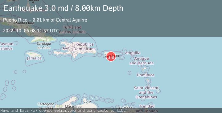 Map of PUERTO RICO REGION