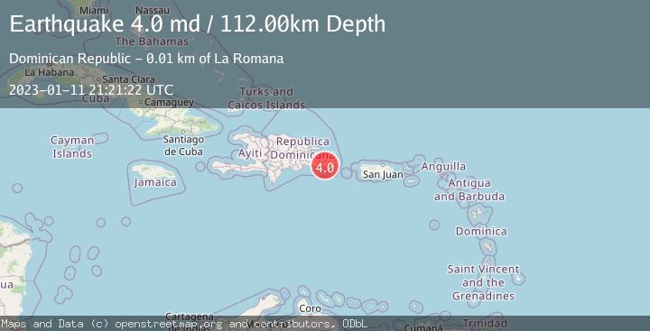 Map of DOMINICAN REPUBLIC
