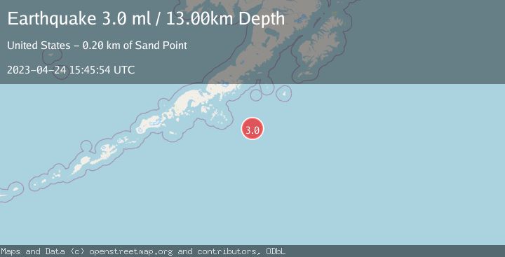 Map of SOUTH OF ALASKA