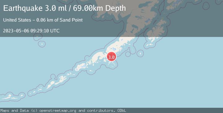 Map of ALASKA PENINSULA