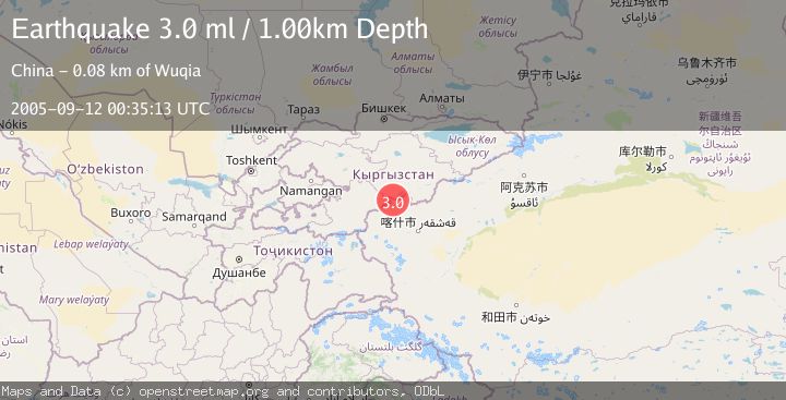 Map of SOUTHERN XINJIANG, CHINA