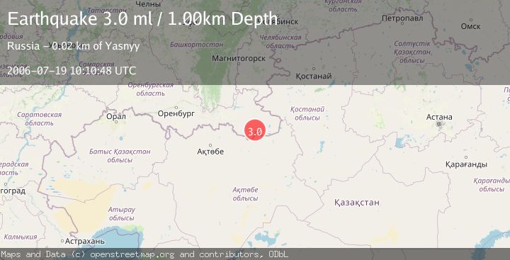 Map of RUSSIA-KAZAKHSTAN BORDER REGION