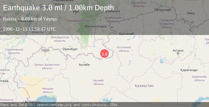 Map of RUSSIA-KAZAKHSTAN BORDER REGION