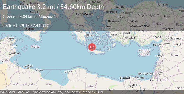 Map of CRETE, GREECE