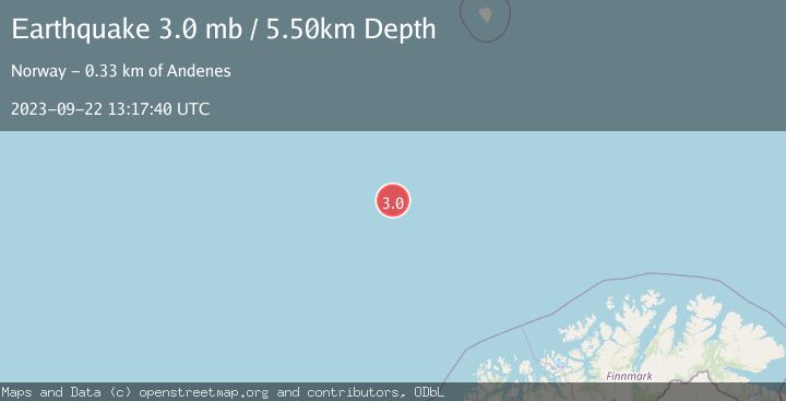 Map of NORWEGIAN SEA