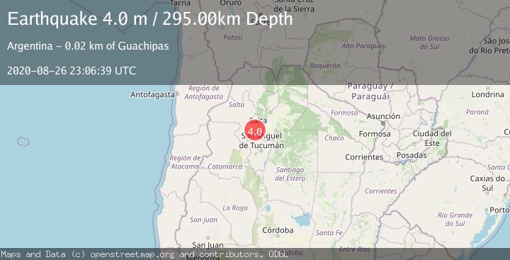 Map of SALTA, ARGENTINA