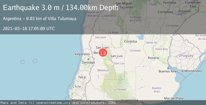 Map of MENDOZA, ARGENTINA