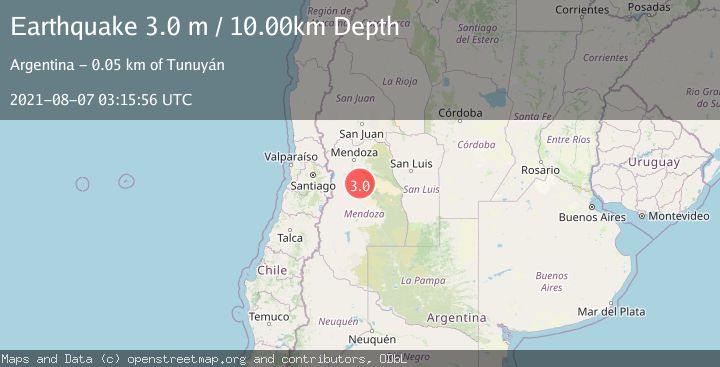 Map of MENDOZA, ARGENTINA