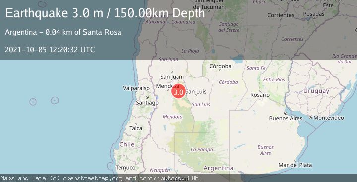 Map of MENDOZA, ARGENTINA