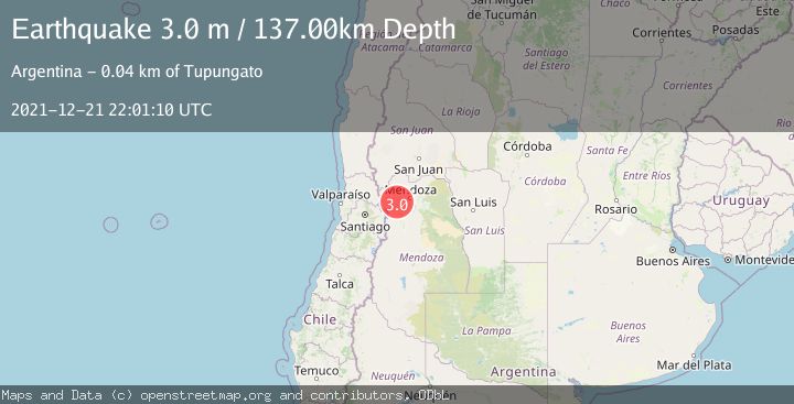 Map of MENDOZA, ARGENTINA