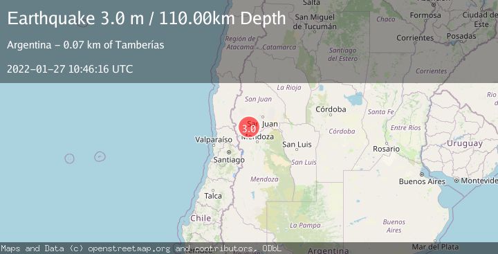 Map of MENDOZA, ARGENTINA