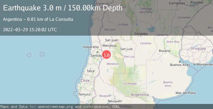Map of MENDOZA, ARGENTINA