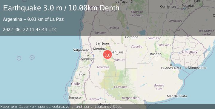Map of MENDOZA, ARGENTINA