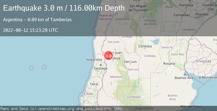 Map of MENDOZA, ARGENTINA
