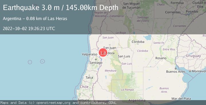 Map of MENDOZA, ARGENTINA