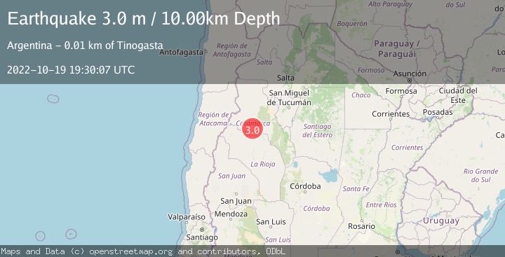 Map of CATAMARCA, ARGENTINA