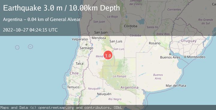 Map of MENDOZA, ARGENTINA