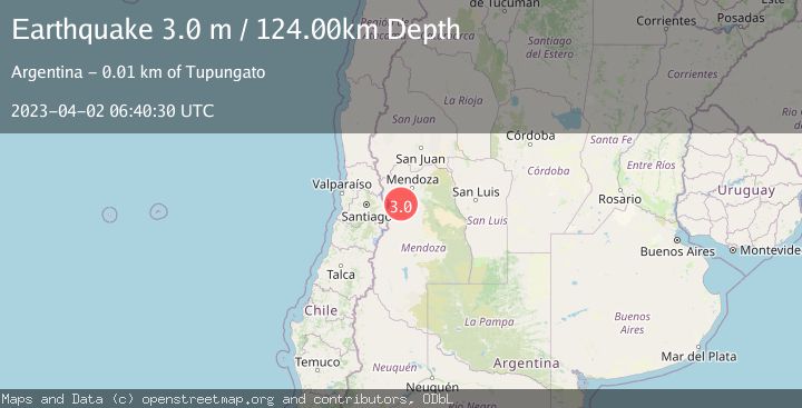 Map of MENDOZA, ARGENTINA