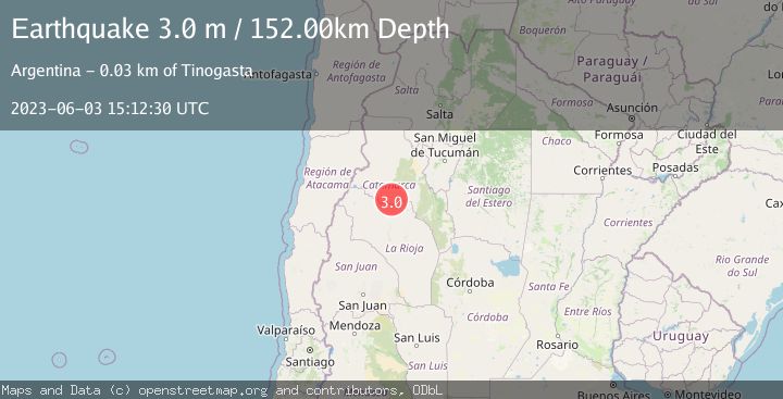 Map of CATAMARCA, ARGENTINA