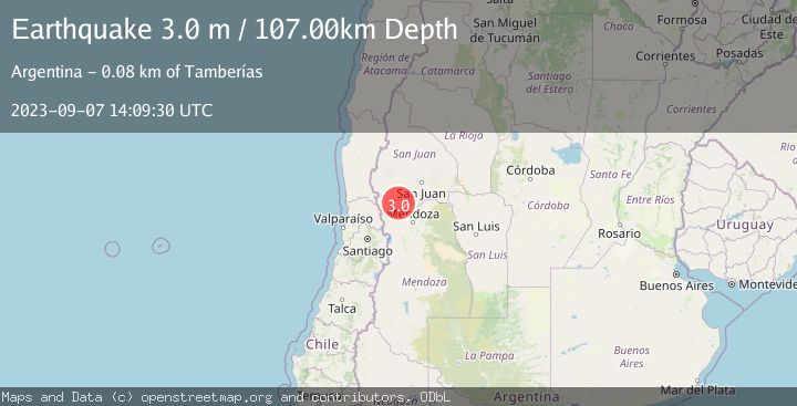 Map of MENDOZA, ARGENTINA