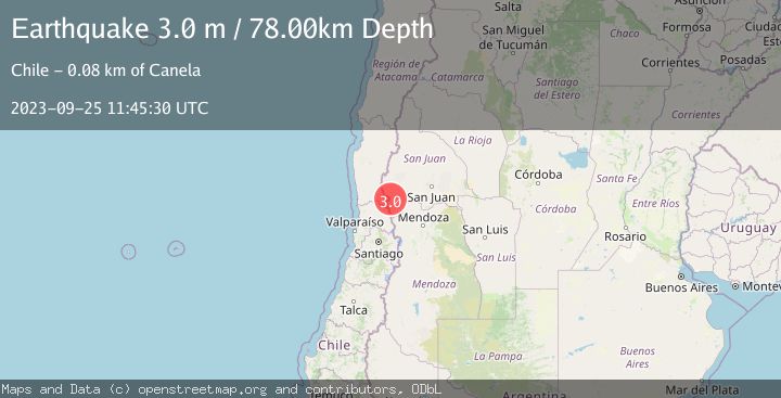Map of SAN JUAN, ARGENTINA