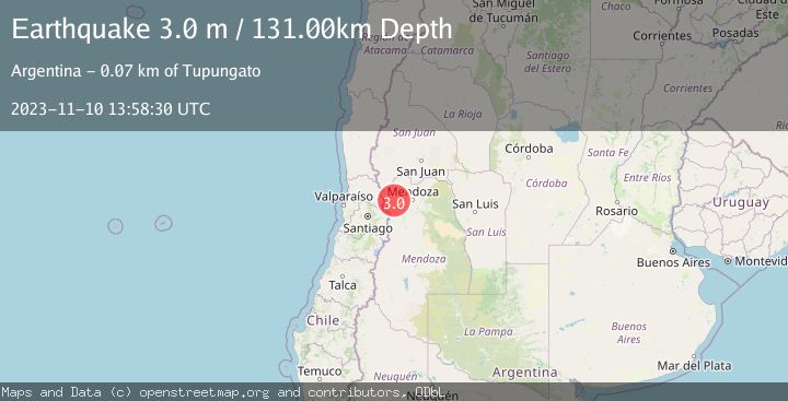 Map of MENDOZA, ARGENTINA