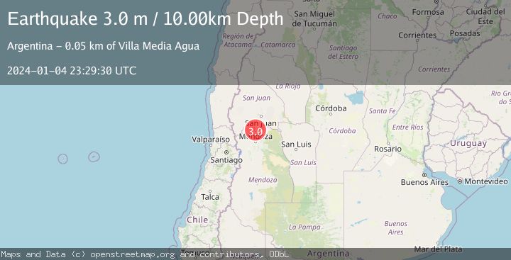 Map of MENDOZA, ARGENTINA