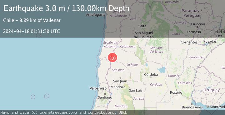 Map of SAN JUAN, ARGENTINA