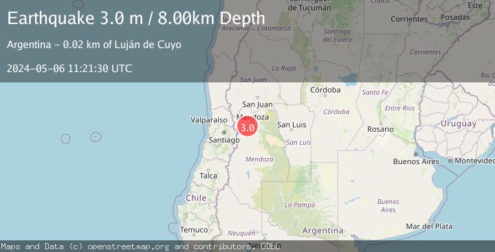 Map of MENDOZA, ARGENTINA