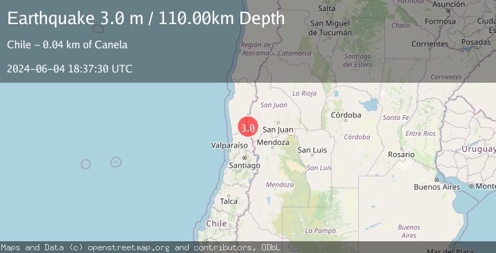 Map of SAN JUAN, ARGENTINA