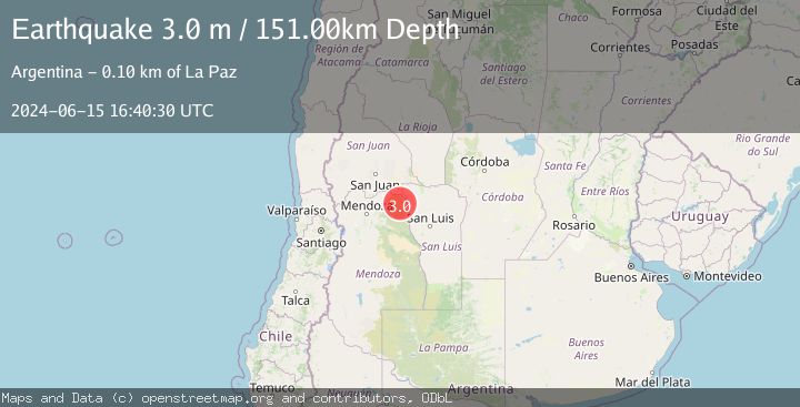 Map of MENDOZA, ARGENTINA