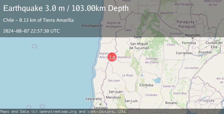 Map of CATAMARCA, ARGENTINA
