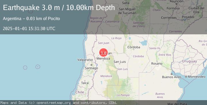 Map of SAN JUAN, ARGENTINA