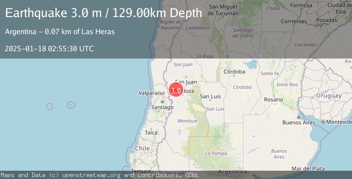Map of MENDOZA, ARGENTINA