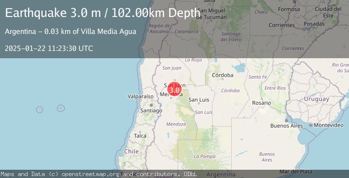 Map of MENDOZA, ARGENTINA