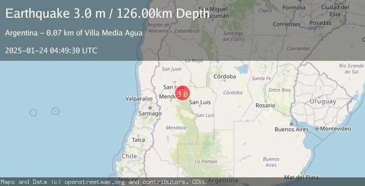 Map of MENDOZA, ARGENTINA