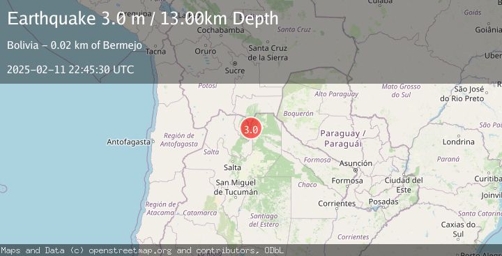 Map of SALTA, ARGENTINA