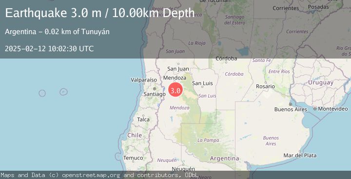 Map of MENDOZA, ARGENTINA