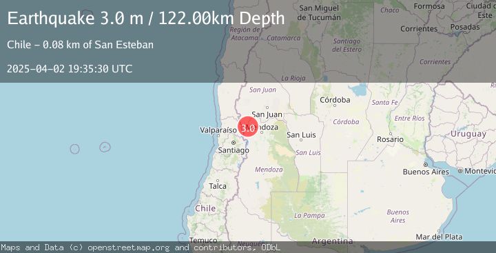Map of MENDOZA, ARGENTINA
