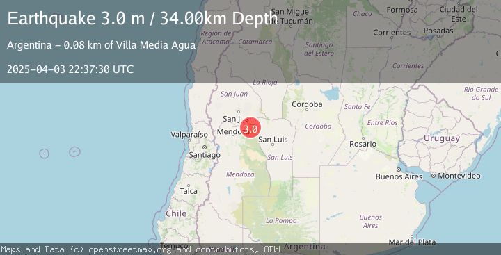 Map of MENDOZA, ARGENTINA