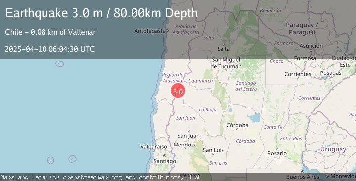Map of LA RIOJA, ARGENTINA