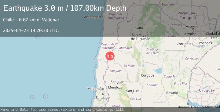 Map of SAN JUAN, ARGENTINA