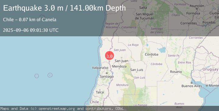 Map of SAN JUAN, ARGENTINA
