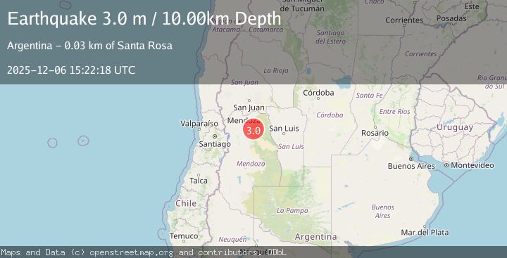 Map of MENDOZA, ARGENTINA